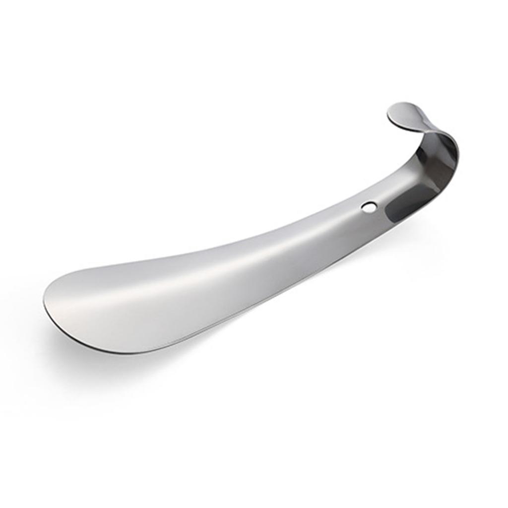 Stainless Steel Shoe Horn Portable Shoe Lifter Multifunctional Metal Shoe Helper for Sneakers