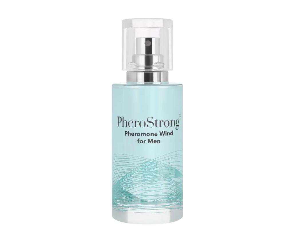 Pherostrong pheromone wind for men - podkreślają pewność siebie i magnetyzm.