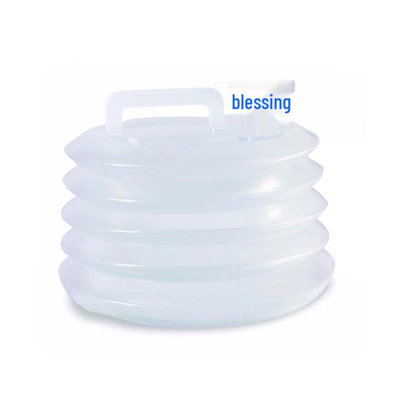 Portable Large Capacity Folding Water Bucket for Outdoor and Self-Driving Picnics
