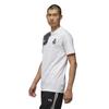 Y-3 X Real Madrid Collaborative Printed Polo Short Sleeve T-Shirt Unisex T-Shirts White IS0046
