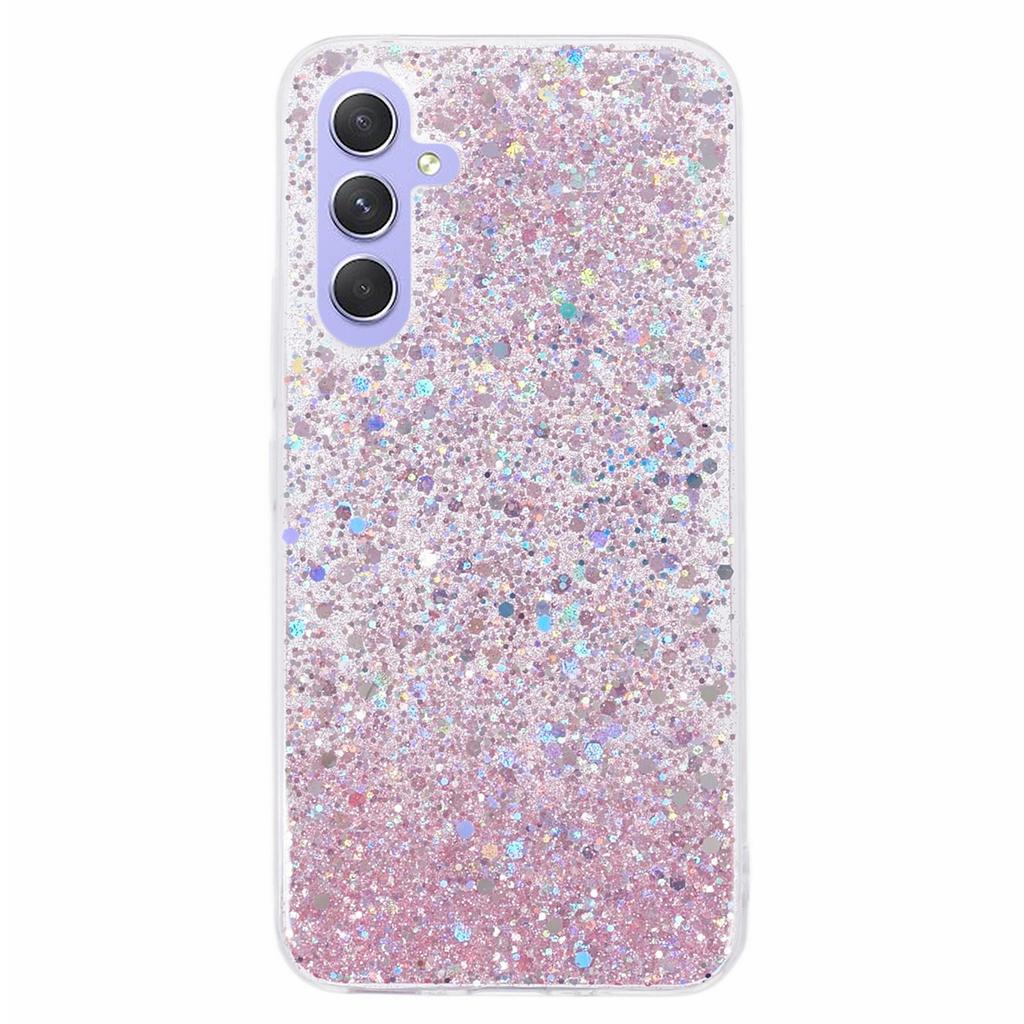 For Samsung Galaxy A15 4G/5G Case Bump Proof Glittery Phone TPU Cover