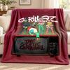 Gorillaz blanket Flannel Blanket Soft Cozy Plush Throw for Sofa Bed Lightweight Home Decoration Outdoor camping