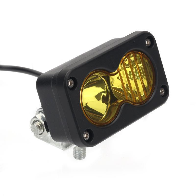 3 Inch LED Pod Spotlight 6000K Cool White Driving Light for Ridstar Q20 Motorcycle Pickup Offroad  Truck