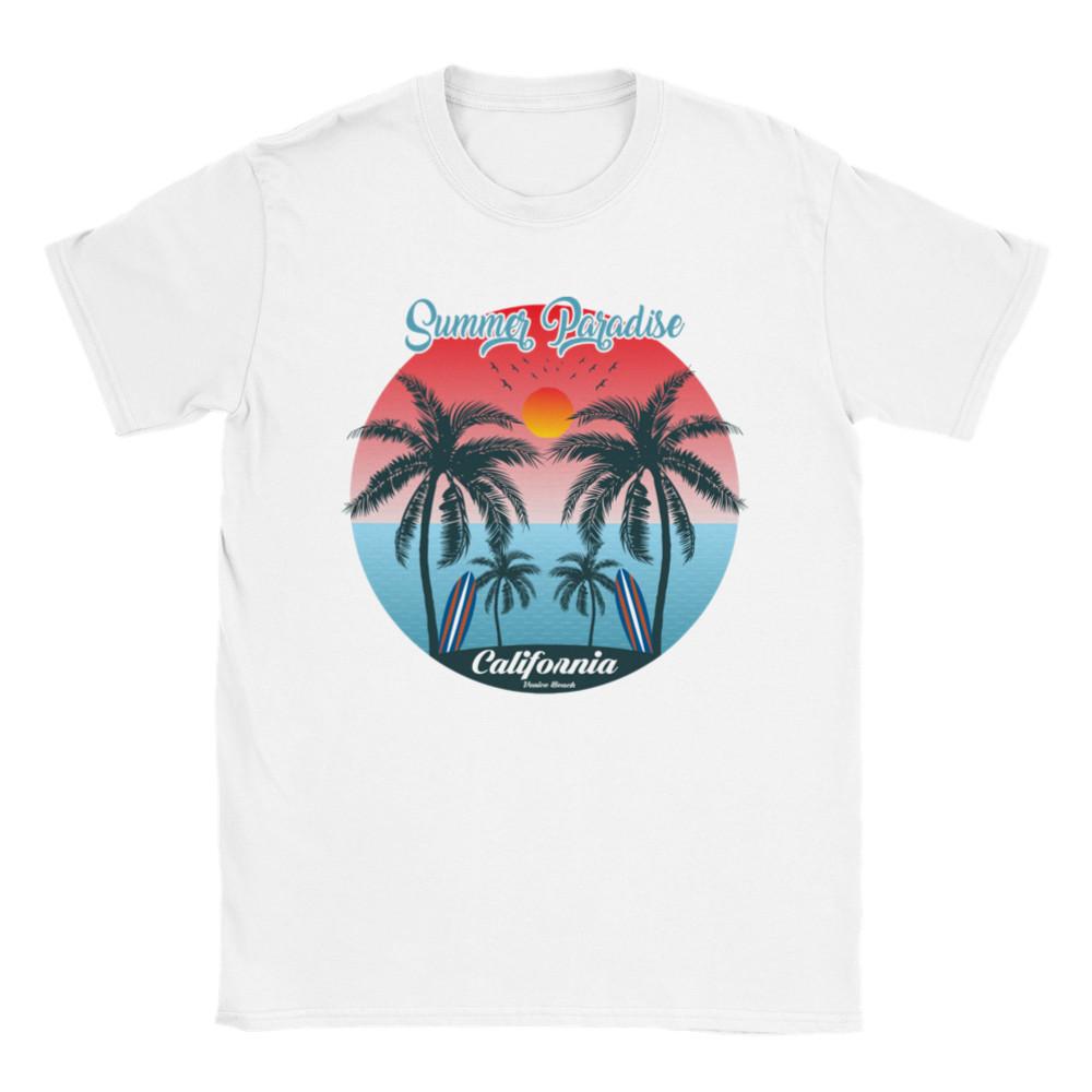 Summer Paradise - Venice Beach California - Vaca - Unisex Crewneck T-shirt Unisex T-Shirt XXXL