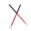 2 Pcs Timpani Mallet Soft Wool Felt Head Anti Slip Rubber Handle Alloy Percussion Stick