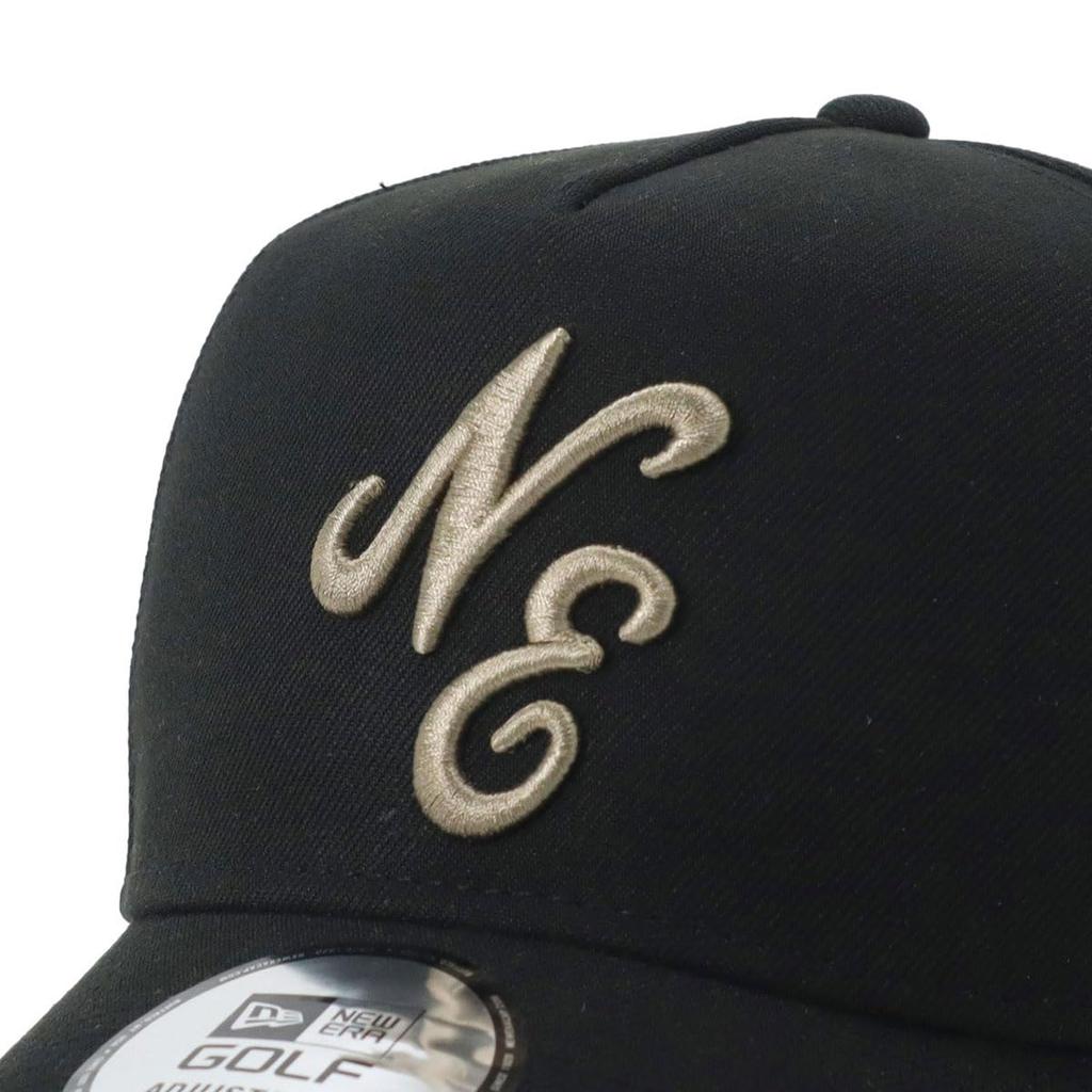 [New Era] New Era Golf Cap 9FORTY A-Frame 14700183 NER36G9673 Black FREE Archive Logo Classic NE ONSPOTZ Exclusive Men's Women's Hat 9FORTY A-Frame
