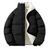 Men's Lamb Wool Velvet Padded Winter Coat - High Street Fashion, Loose-Fit, Warm Cotton Jacket