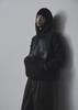 Mups Hand Printing Hoodie [Charcoal]