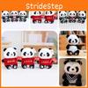 Charming 8-inch Realistic Panda Plush Toy Perfect Children's Day Gift Souvenir