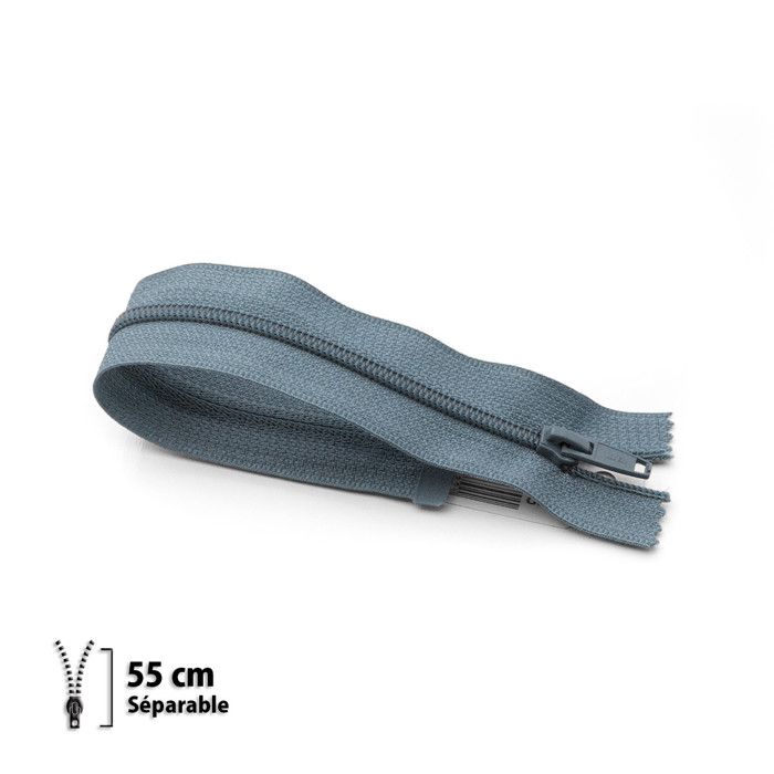 Fermeture éclair Z52 - Prestil 150 Séparable 6mm - 55 cm