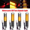 12V M10 Universal Motorcycle LED Turn Signals Light Waterproof Indicators Amber Flasher Blinker Lamp Accessories For Motorbike