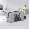 Cute French Bulldog Art Travel Storage Bags Portable Large Capacity Cosmetic Bag for Men Women Multifunctional Makeup Bag