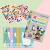 DIY 3D Geometric Puzzle Stickers Cartoon Animal Sticker Puzzle Portable Collage Sticker Book Sticker Toy Gifts Kids Children