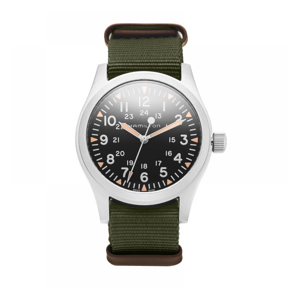 Hamilton H69529933 Khaki Field Mechanical Men S Nato Watch