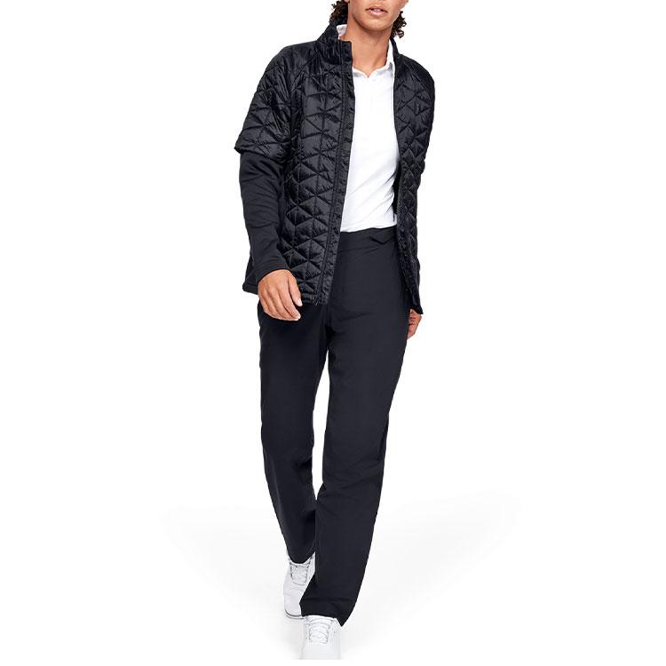 Under Armour Pantalones Deportivos de Golf para Mujer bajos Negro 1343693-001