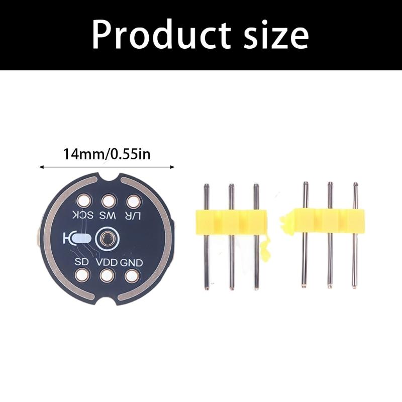 INMP441 Omnidirectional Microphones Module With Clear Sound Pickup For Voice Recognition And Portable Electronics