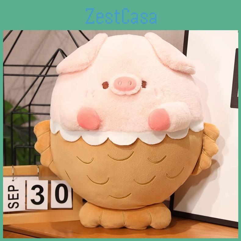 Plush Toy Fish Snapper Doll Pig Sleep Companion Animal Stuffed Birthday Gift