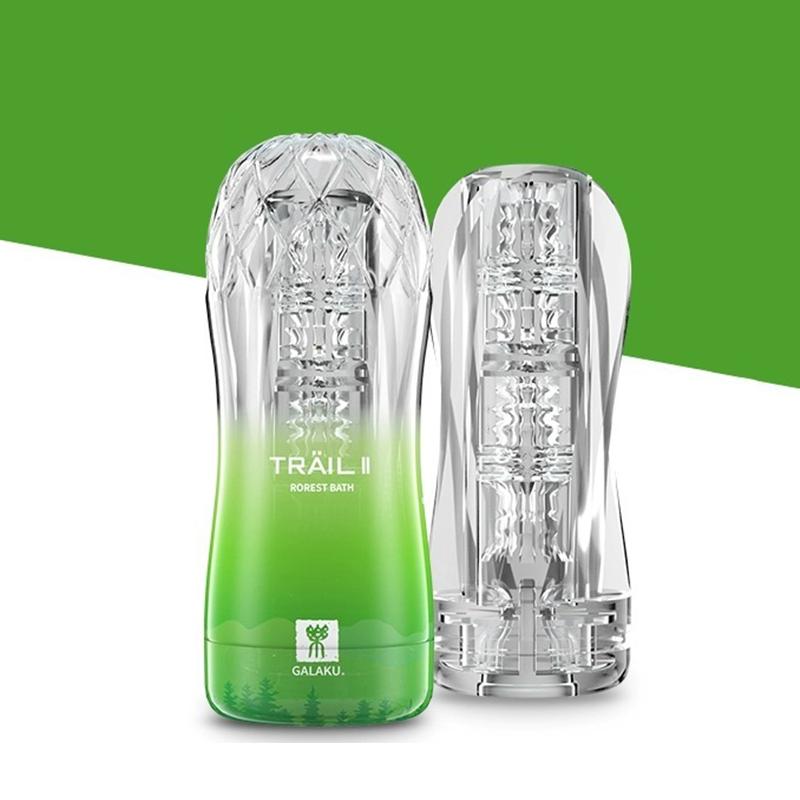 Soft Pussy Vagina Male Masturbator Cup Sex Toys Transparent Adult Endurance Exercise Sex Product Vacuum Cup for Men Masturbador