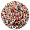 110 New Red Panda Graffiti Stickers Suitcase Mobile Phone Skateboard Cartoon Waterproof Stickers