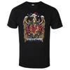 Slayer Logo Inspirierendes Print T-Shirt Lässiger Streetstyle Baumwoll-T-Shirt Geeignet für Metal-Fans