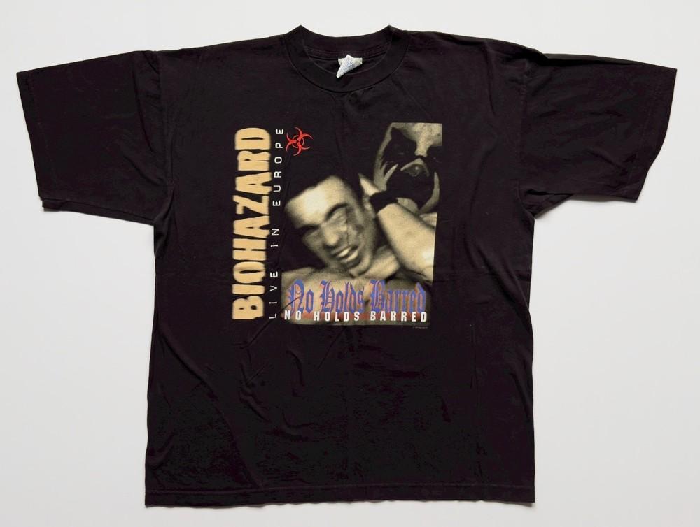 Vintage Biohazard Band Cotton Black Shirt Unisex Concert S to 5XL TR301 Unisex T-Shirt XXXXL
