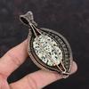 Dalmatian Jasper Pendant Copper Wire Wrapped Pendant Handmade Gemstone Pendant Copper Jewelry Amazing Pendant Gift For Her Wire Wrap Jewelry