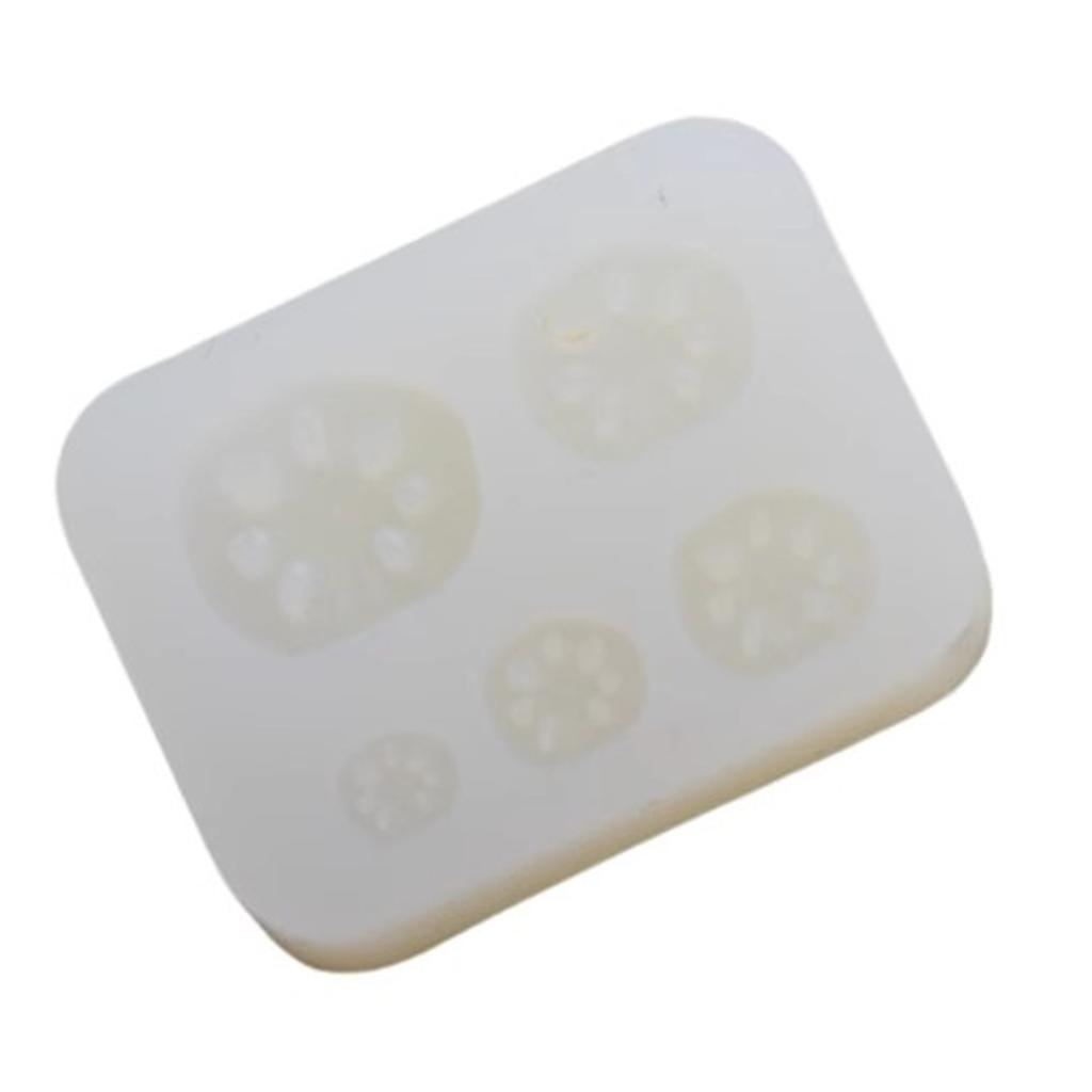 Silicone Mold for Miniature Food Play Realistic Lotuses Root Models Making Mould Epoxy Doll House Accessories Mold