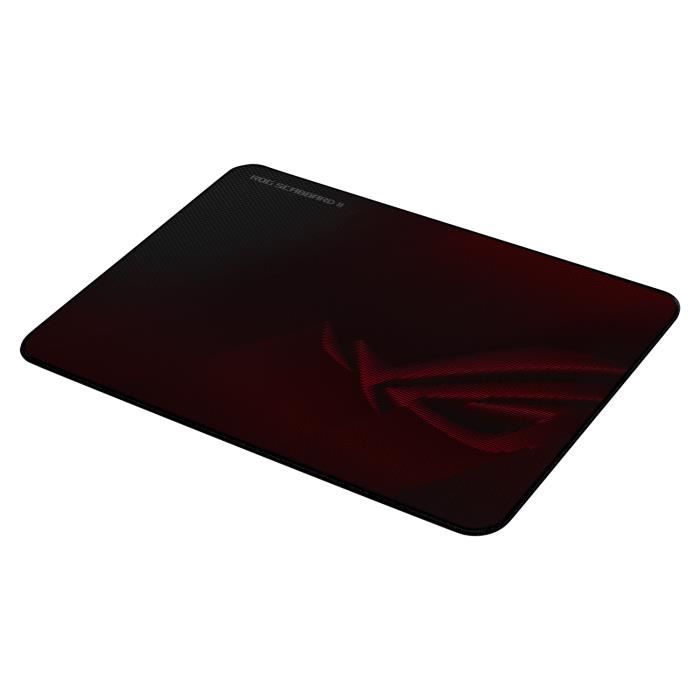 Tapis de souris - ASUS - ROG Scabbard II - Medium - Surface optimisée - Résistant à l'eau - Antidérapant