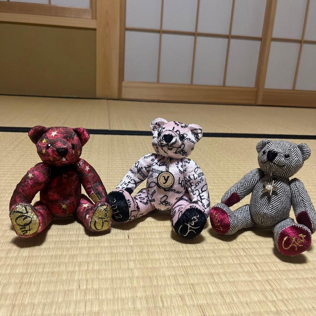 [USED] Three Star Jewelry Limited Edition Teddy Bears