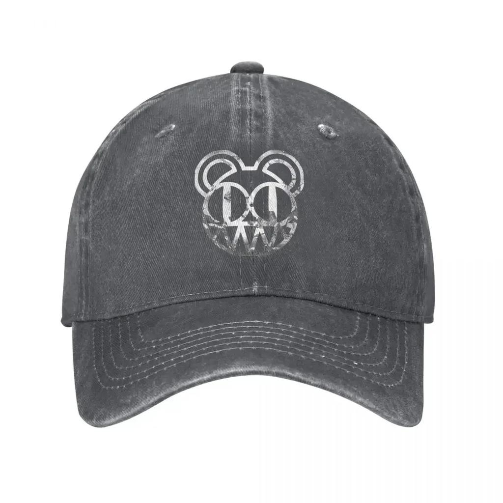 Vintage Radiohead Music Logo Band Baseball Caps Unisex Distressed Denim Snapback Hat Hip Hop Street Rock Outdoor Summer Caps Hat