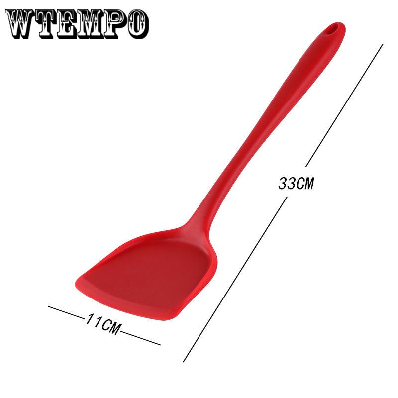 Silikon Spatula Yapışmaz Tava Özel Pişirme Küreği Yüksek Sıcaklık Ev Tipi Mutfak Aleti