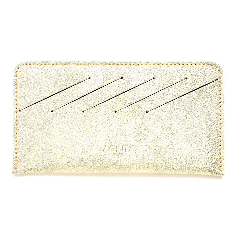 AGILITY affa Card Folder 10 Pieces Inner Card Case Long Wallet Thin Horizontal Genuine Leather "Card Folder"
