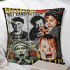 Home Alone Xmas Merry Christmas Pillow Cover Funny Pillow Case Printed Cushion Cover Pillowcases For Sofa Home Decoration