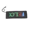 Flexibles LED-Schild 190x90mm 16x32 Auflösung Bluetooth APP-Steuerung Benutzerdefinierter Text Muster Animation LED