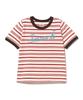 Kodomo BEAMS Uhr Kids Embroidery Border T-Shirt 2026SS 3-6Y Japan