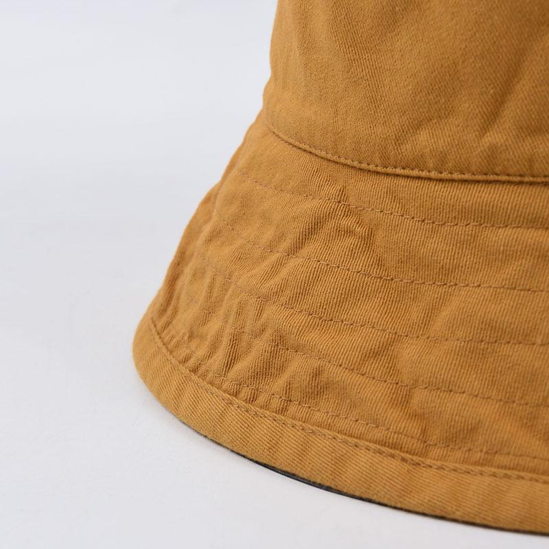 Fashion Spring Summer Solid Color Bucket Hat Cotton Women Man Travel Sun Hat Retro Casua Adult Fisherman Caps Girls Hip Hop Hat