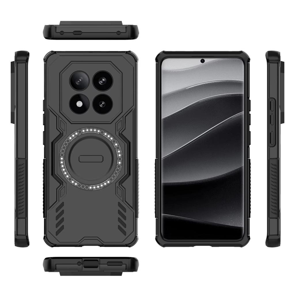 Armor Anti-Shock Protector Phone Case for Xiaomi Redmi Note 15 Pro Plus 5G 4G Note15 14 Pro+ Note15 Magnetic Wireless Charging