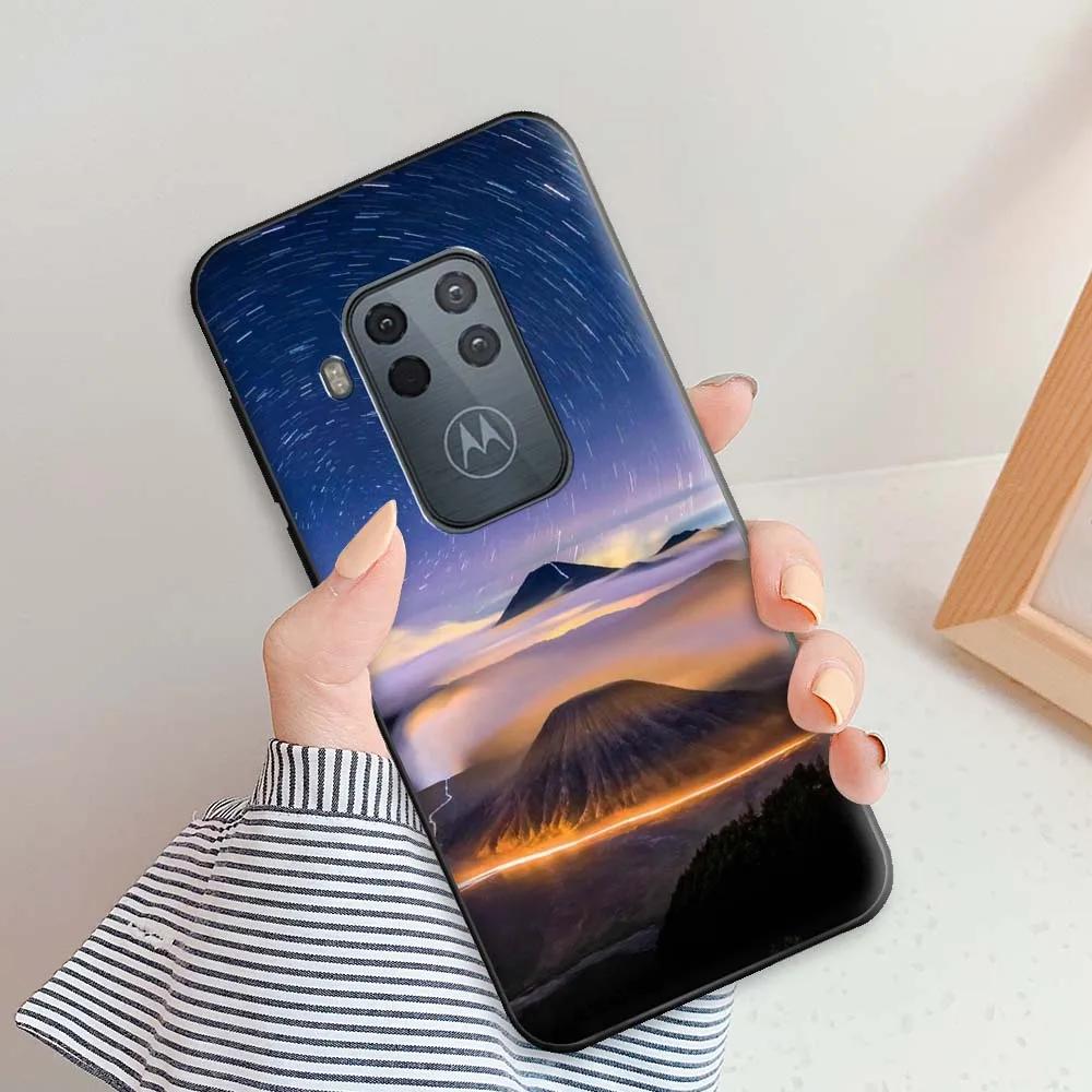 For Moto One Pro Case Moto One Zoom Matte Silicone For Motorola For Moto One Zoom Case Cover Fashion TPU Protective Back Cover