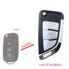 YCGG5 Car Key Housing Fob Case Shell for Volkswagen/VW /Jetta/Polo/Scirocco/Tiguan/Touran/Skoda/Seat/Beetle/Caddy/Passat/Golf/Sagitar
