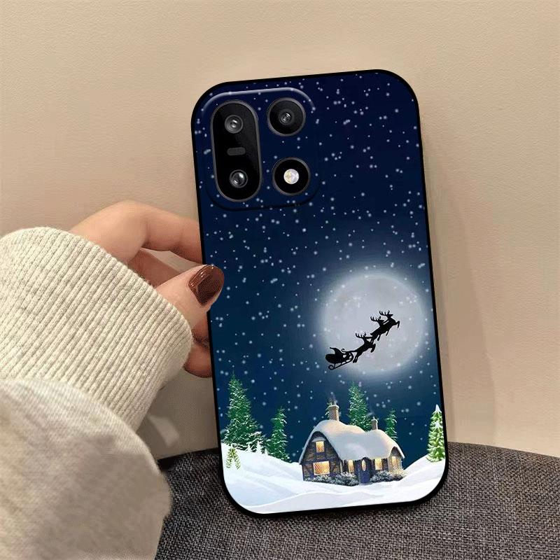 For Oneplus 10T 10R 11R 12R 11 12 13 13S 15 Pro Case Christmas Phone Cover Shockproof Protective Bumper Soft Silicone TPU Funda