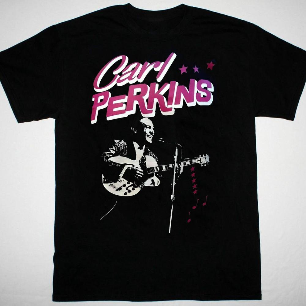 

Carl Perkins Blue Singer Music T-shirt Black Unisex Tee S-5XL Unisex T-Shirt XXXXL