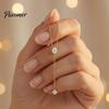 Casual Wear Gold Plated Pendant Y-Shaped Necklace, Necklace for Women, Dainty Lariat Elegant Commuting Drop Minimalist Trendy Clavicle Fashion Jewelry