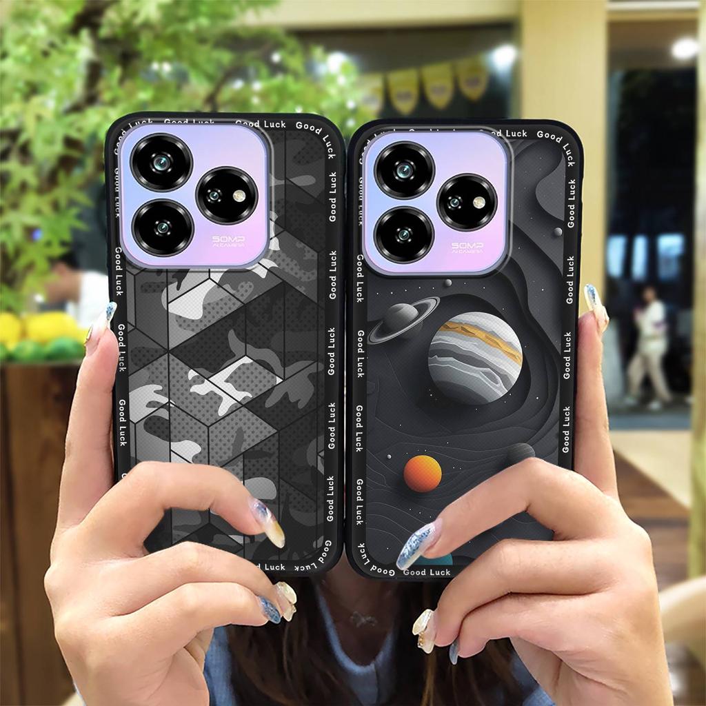 Purvui atsparus dėklas telefonui ZTE Blade V60 Design/Axon 60 Lite, animacinis, apsauginis, vandeniui atsparus, mielas, minkštas dėklas, TPU