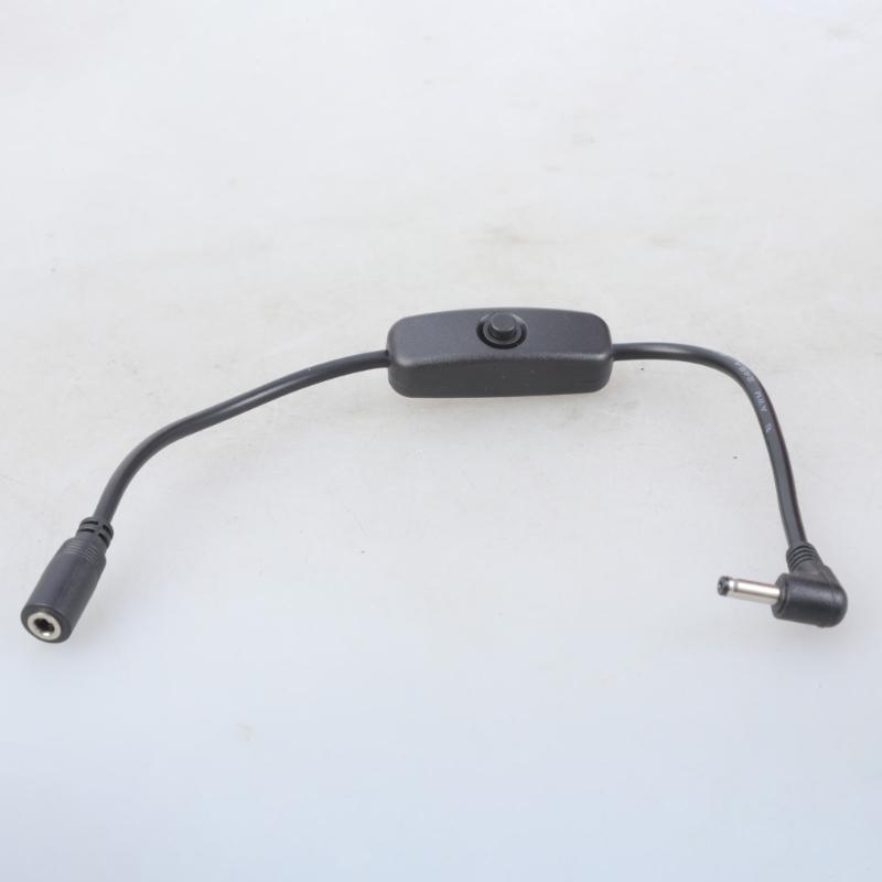 Heavy Duty 3.5mmx1.35mm Female to Male Extension Cord Y Splitter Power Supply Cable for LED Strips Security Cameras