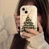 Creative Christmas Tree Phone Case for iPhone 13/14/15Pro/16/17ProMax