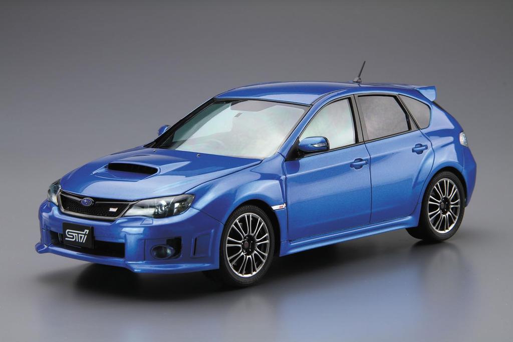 Aoshima Bunka Kyozai The Model Car Subaru GRB Impreza WRX STI Scale Plastic Model (AOSHIMA) '10 1/24