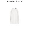 UR Women's Elegant Pleated Sleeveless Blouse