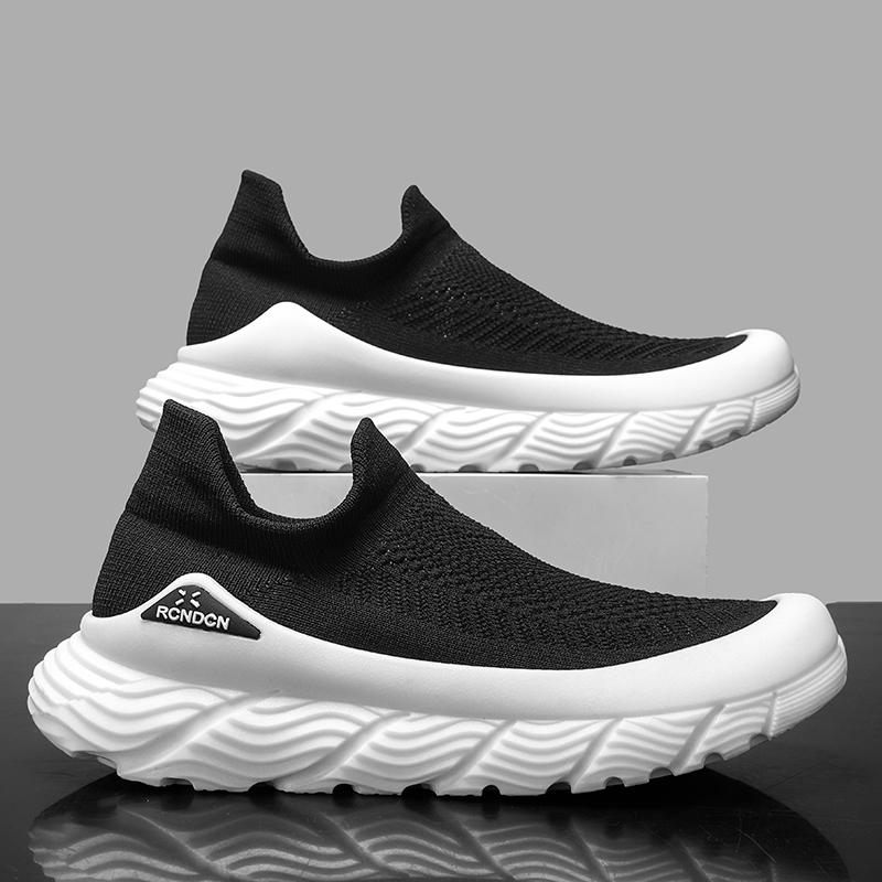 Fashion Popular Men's Summer Casual Shoes Mesh Breathable Versatile Walking Shoes Thick Sole Non-slip Lightweight 2024Men's Sports Shoes