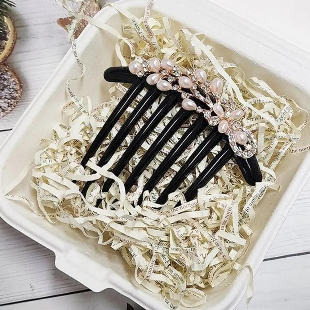 Flower branch-shaped hairpin, delicate hair corsage