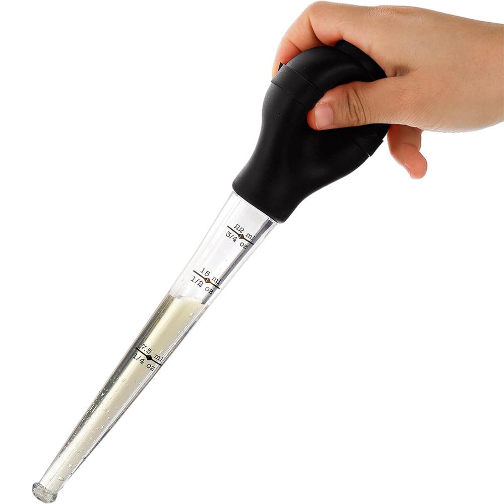 2Sets For Turkey Baster Tool Food Grade Baster Syringe Set For Cooking & Basting